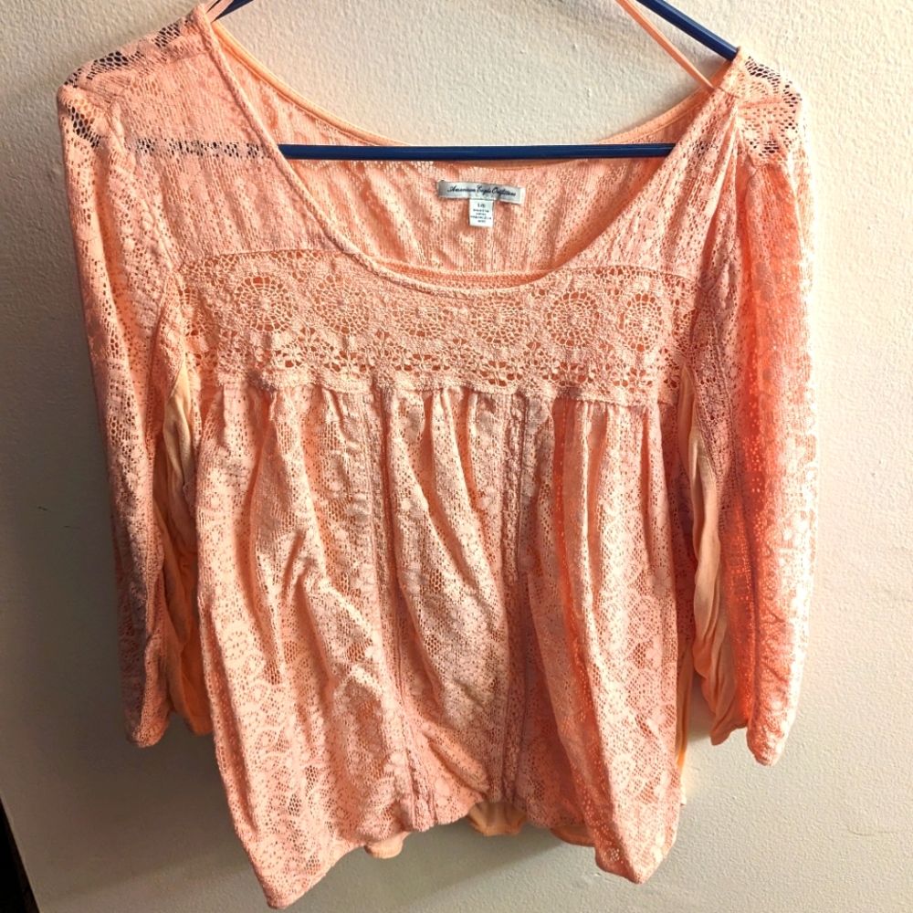 American Eagle Women's 3/4 Top